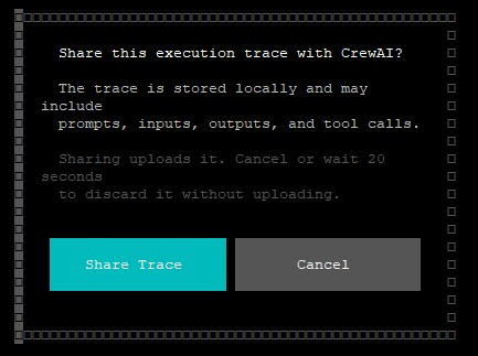 Окно, а можно ли отправить диагностические данные разработчикам, нажимаем "Cancel" или ждем 20 секунд.